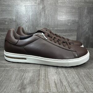 Birkenstock Bend Low Mens 12 Roast Brown Leather Casual Minimalist NEW